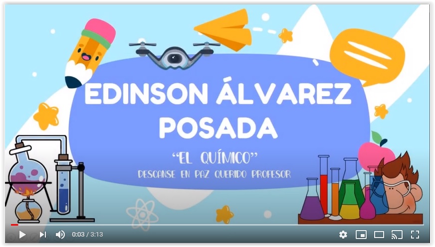 HOMENAJE EDINSON ALVAREZ